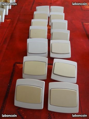 54 Interrupteurs Prises avec terre Prise TV etc. De SCHNEIDER ELECTRIC ALOMBARD