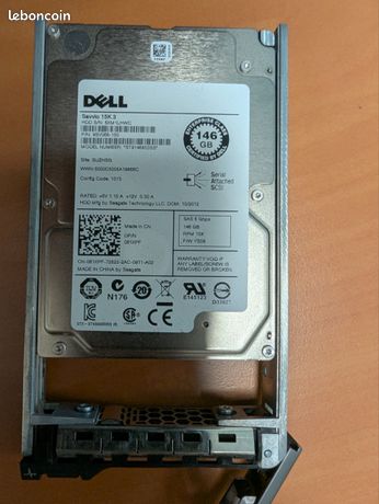58 Disques durs SAS 146Gb 15Krpm