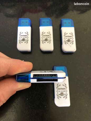 5 Clés USB Adaptateurs SD