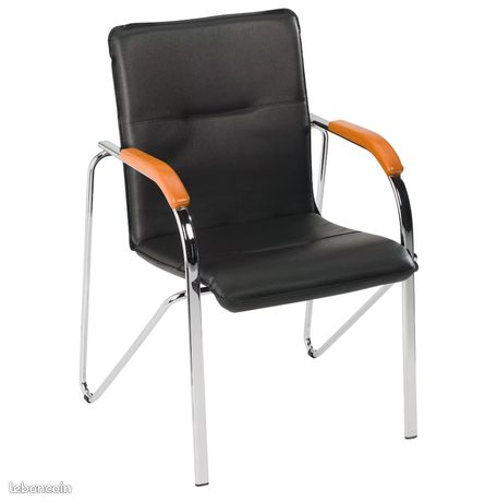 6 Fauteuils de bureau de réunion salle d'attente