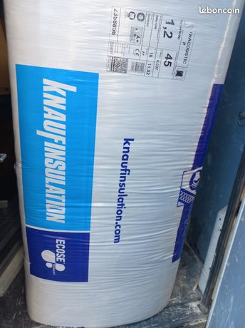 6 paquets de laine de verre knauf