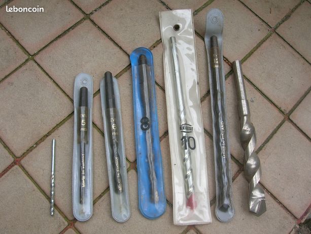 7 forets pour percer le béton