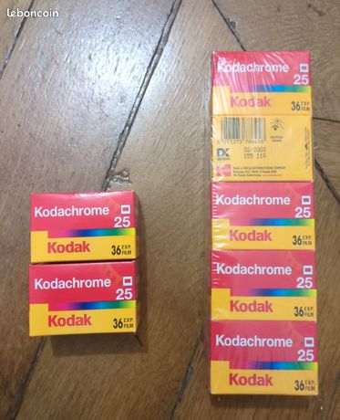 7 Kodachrome pour diapositive couleur de 25 2002