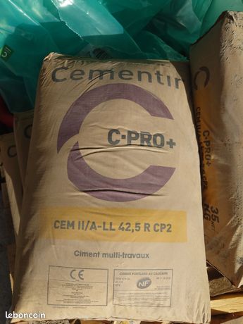 7 Sacs de ciment 35kg