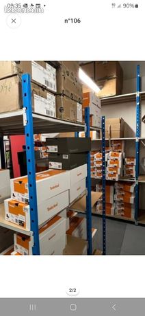 7m25 rayonnage tubulaire isorel erus racks / étagères de rangement ou stockage mi-lourd / semi- lourds