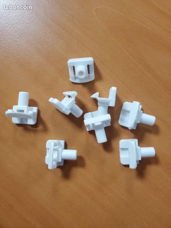 8 Crochets pour fixation d'étagères GAGGENAU RB 282