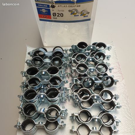 80 Colliers pour plomberie diam 20