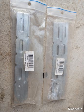 8 pattes de fixation pour fenêtre en bois