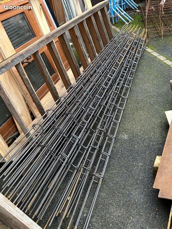 8x8cm chaînage/ poteau/ plié