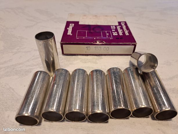 9 cartouches fusibles neutres LEGRAND 22x58 - Lot63