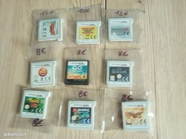 9 jeux Nitendo 3ds
