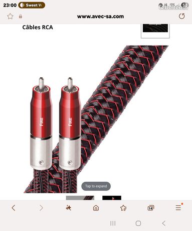 Audioquest modulation fire 1metre