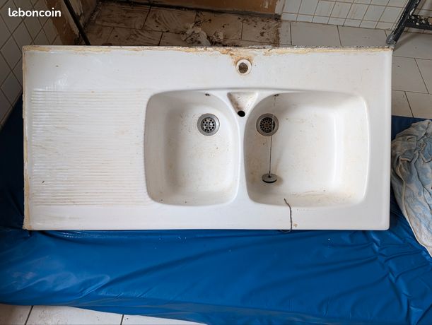 A donner évier ceramique