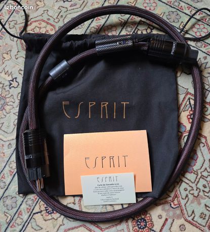 🔥 A saisir: Câble secteur alimentation Esprit Lumina très haut de gamme