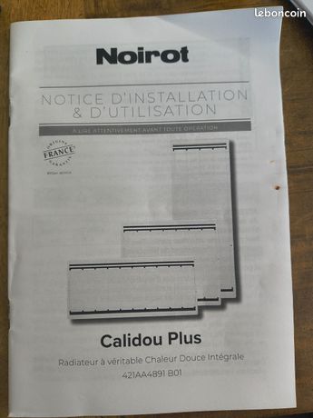 Radiateurs Noirot Calidou plus