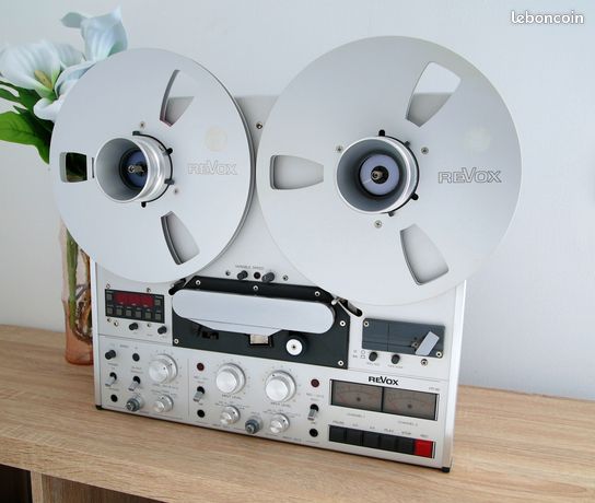Magnétophone à bandes série pro REVOX STUDER PR99 MK2 restauré calibré garanti 2 ans essai sur site / livraison chez vous possible