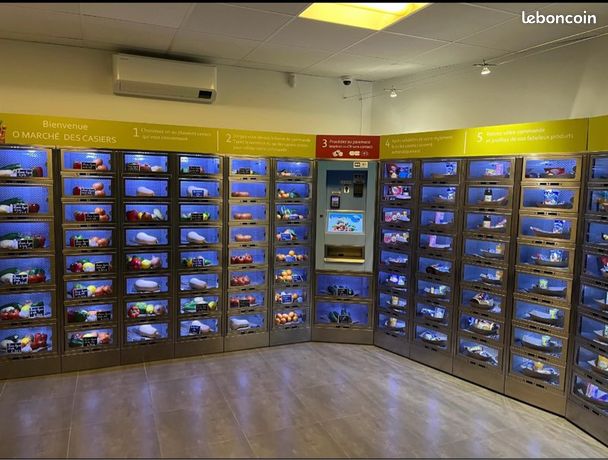 102 casiers non réfrigérés