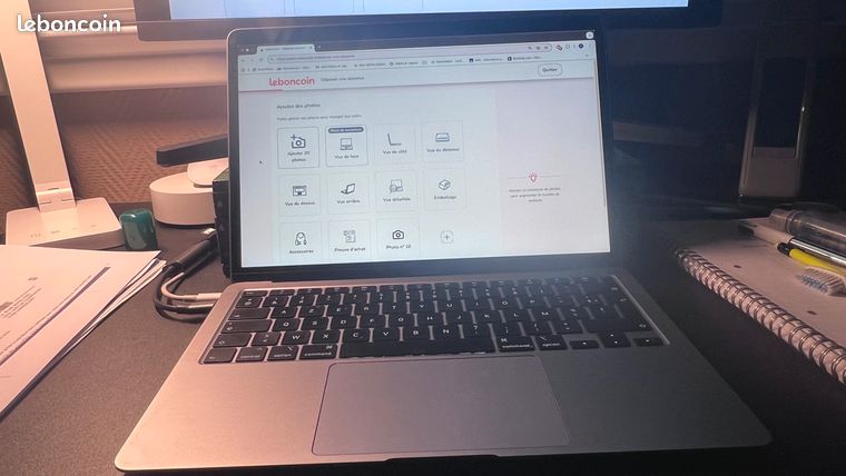 mac book air 133"- 16go ram 2020 mac os sequoia parfait etatssd 512 go