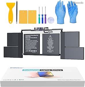 A1707 A1820 Batterie de rechange pour ordinateur portable MacBook Pro A1707 2016 2017 15" A1820 Batterie EMC 3162 3072 série MLH32LL/A MLH42LL/A MLW72LL/A MLW72HN/A MLW82LL/A A MPTR2L. L/A