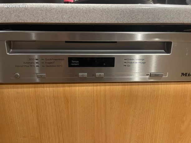 : Lave-vaisselle encastrable MIELE 14 couverts
