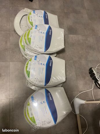 Abbatant wc incassable matériaux rigide