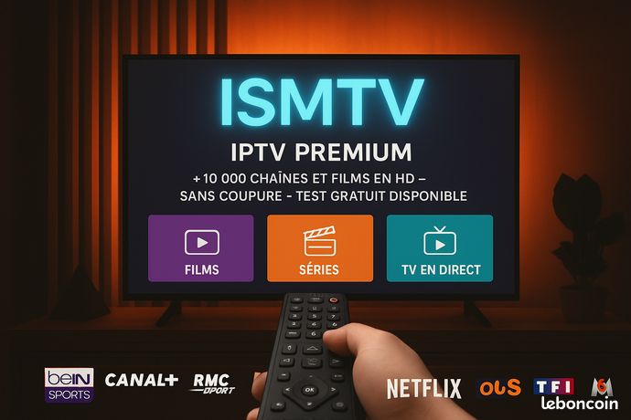 Abonnement Premium Toutes les chaînes sport films & séries 4K
