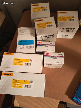 Abrasif 77mm Mirka Abranet & Abralon & 3m