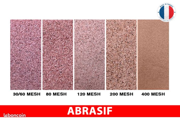 Abrasifs au sac ou à la tonne