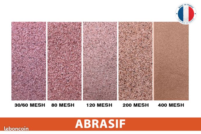 Abrasifs pour aerogommage
