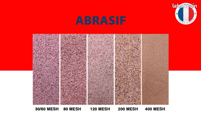 Abrasifs pour decapage sablage et aerogommage