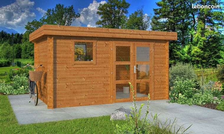 Abri de jardin 34 mm autoclave 8.94m intérieur