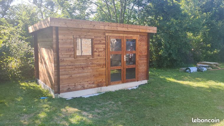 Abri de jardin CAMBIA 11 34 mm autoclave 11.24m intérieur