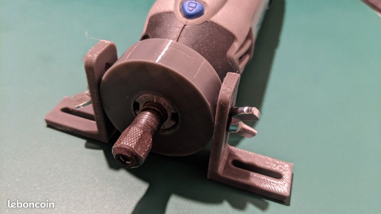 Accessoire support fixation Dremel