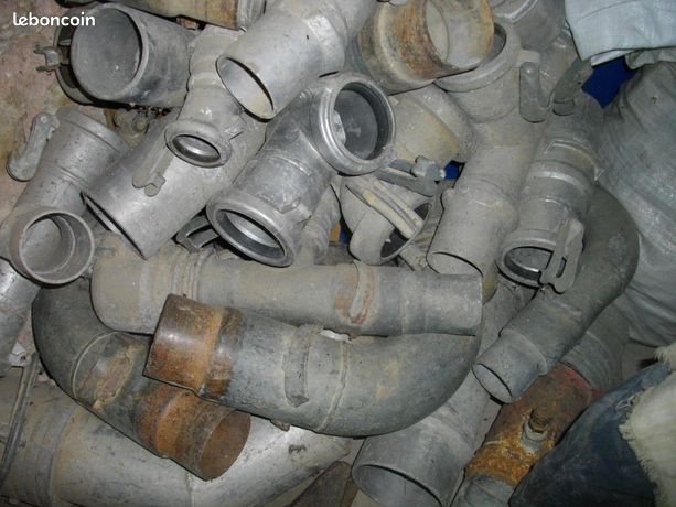 Accessoires aluminium et galva coudes tés bouchons