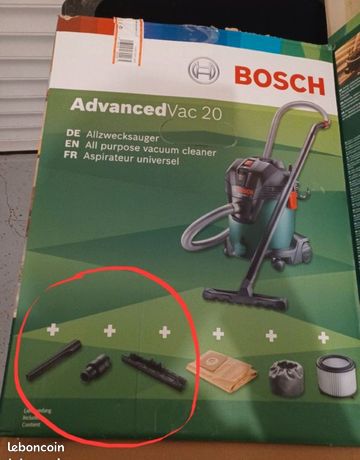 Accessoires aspirateur chantier Bosch