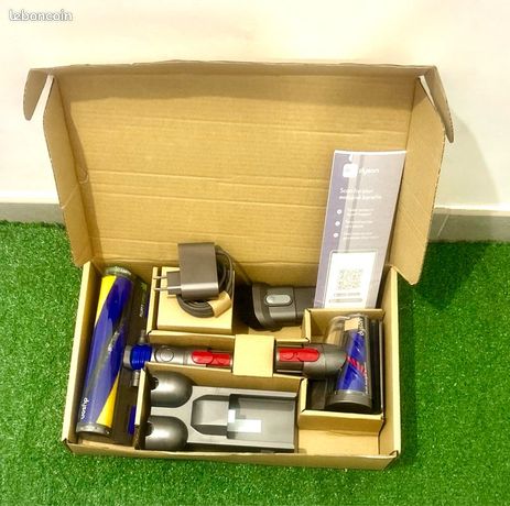 Accessoires aspirateurs dyson gen 5 chargeursupport mural brosse fluffy laser mini brosse motorisée jamais servi