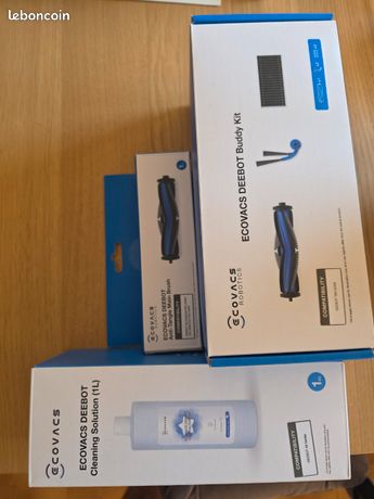 Accessoires ECOVACS ROBOTICS emballés scellés