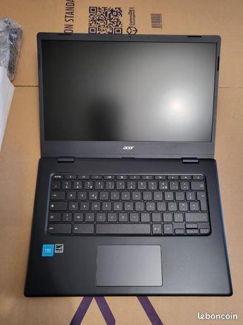 Acer Chromebook neuf - 14 pouces 128go stockage - modèle Intel N4500 Turbo 2.8Ghz