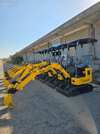 Achat direct mini pelle Manetech 1.2t Phase 2 promo neuve / garantie