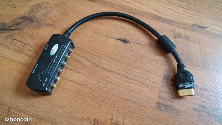 Adaptateur câble vidéo Xbox 1er gen