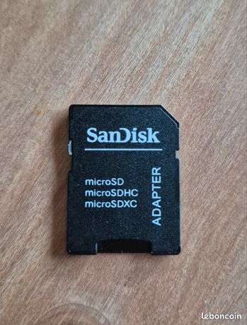 Adaptateur micro sd SanDisk