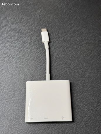 Adaptateur multiport AV numérique USB‑C Apple