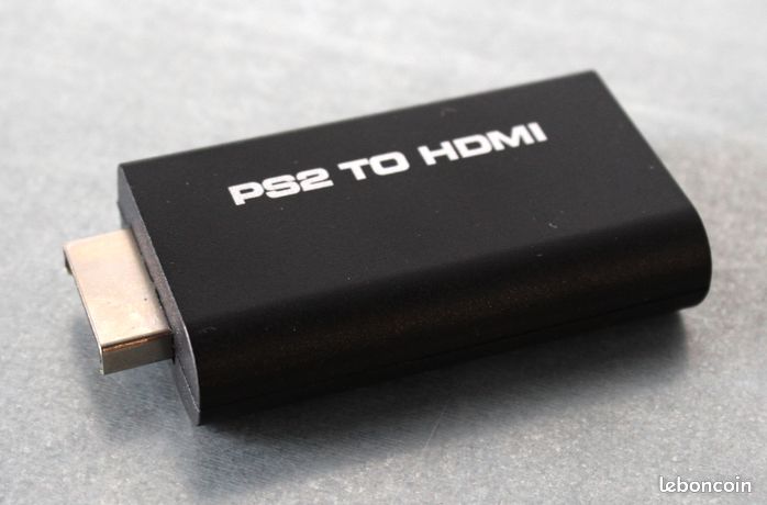 Adaptateur PS2 to HDMI Brancher la Playstation 2 en HDMI