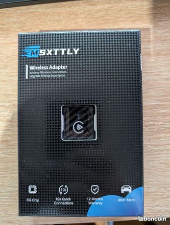 Adaptateur sans fil Apple CarPlay et Android Auto MSXTTLY U2AC-01 - NEUF