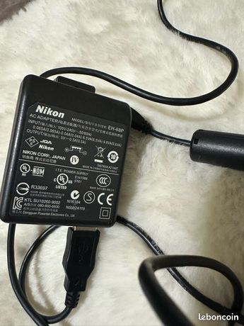 Adaptateur Secteur OEM Nikon EH-68P Et Câble B03
