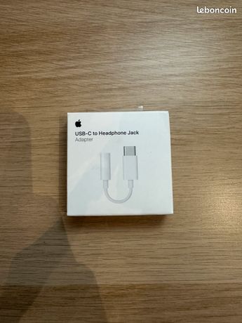 Adaptateur USC-C vers mini-jack Apple