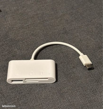 Adaptateur usb c / carte sd , usb