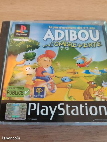 Adibou et l'ombre verte ps1