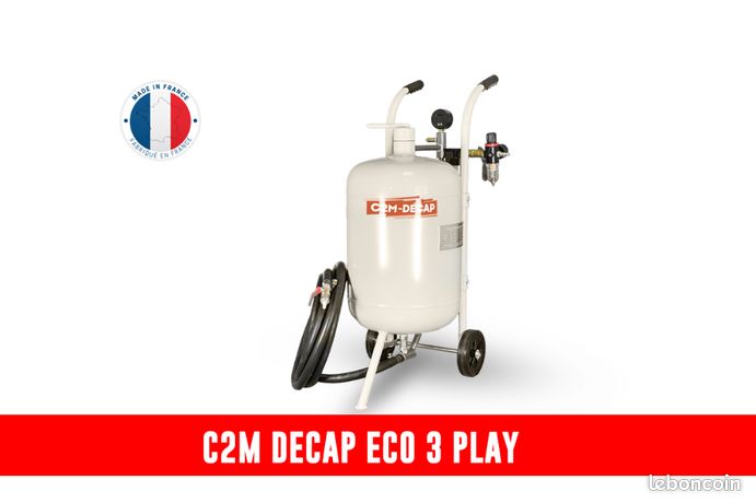 Aerogommeuse C2m Decap 40 litres