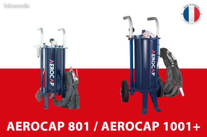 Aerogommeuse fabriquée en France sableuse 801